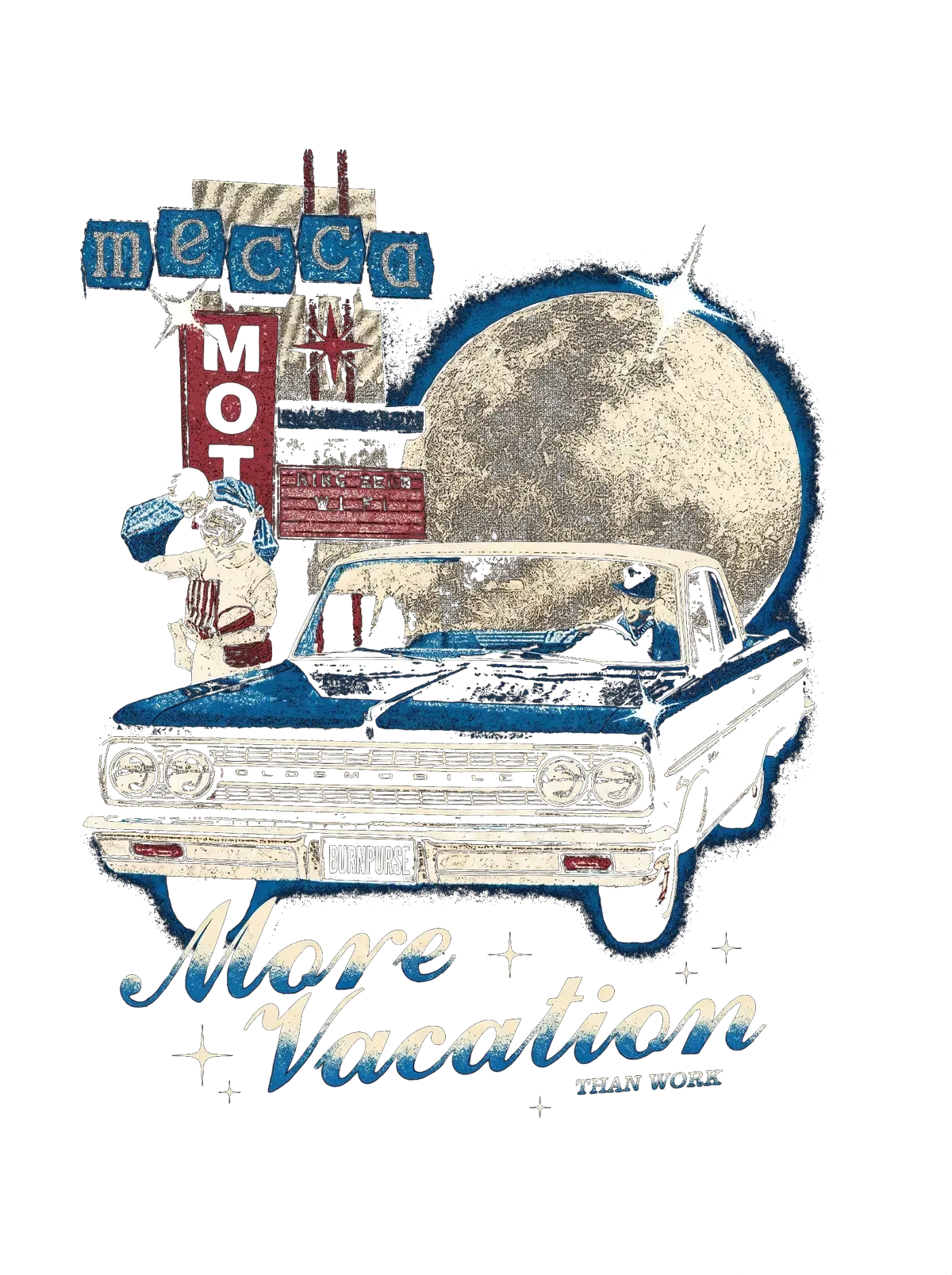 More Vacation — Diseño